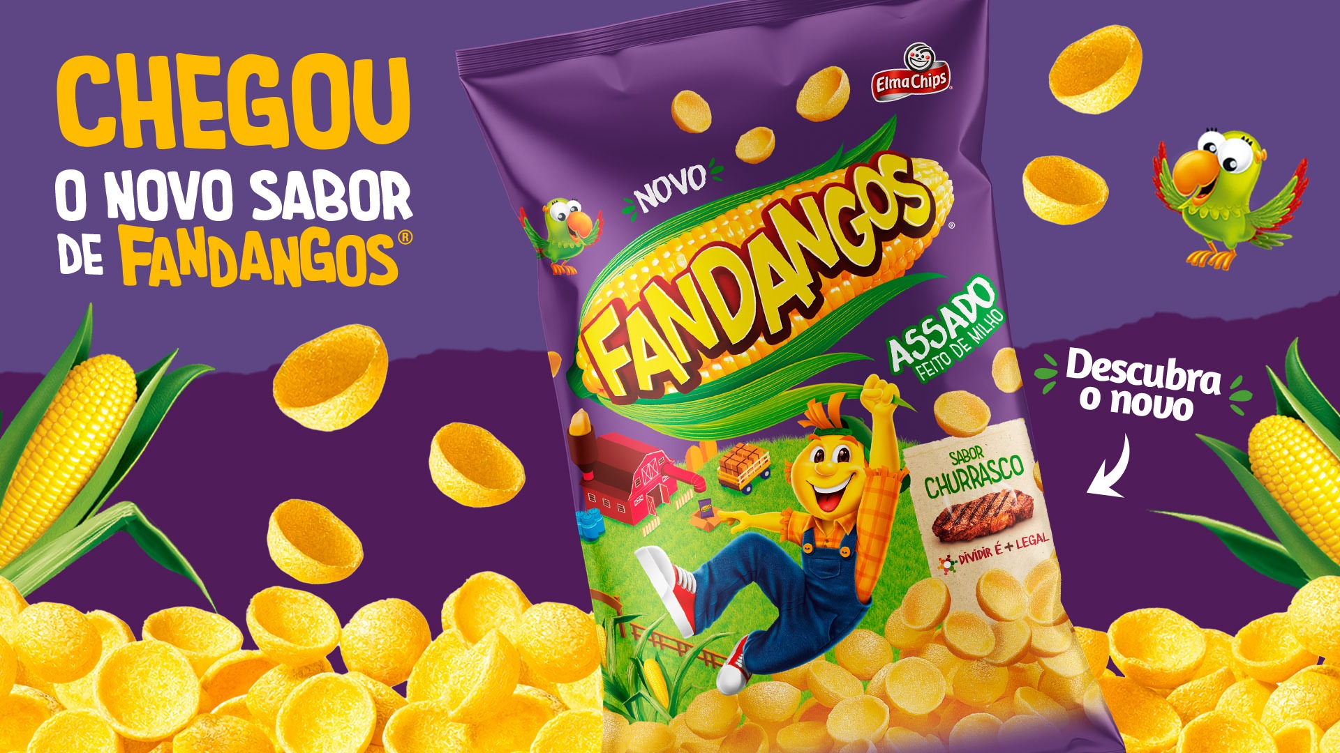 FANDANGOS® sabor Churrasco chega nas regiões Sul, Sudeste e Norte após sucesso absoluto no Nordeste