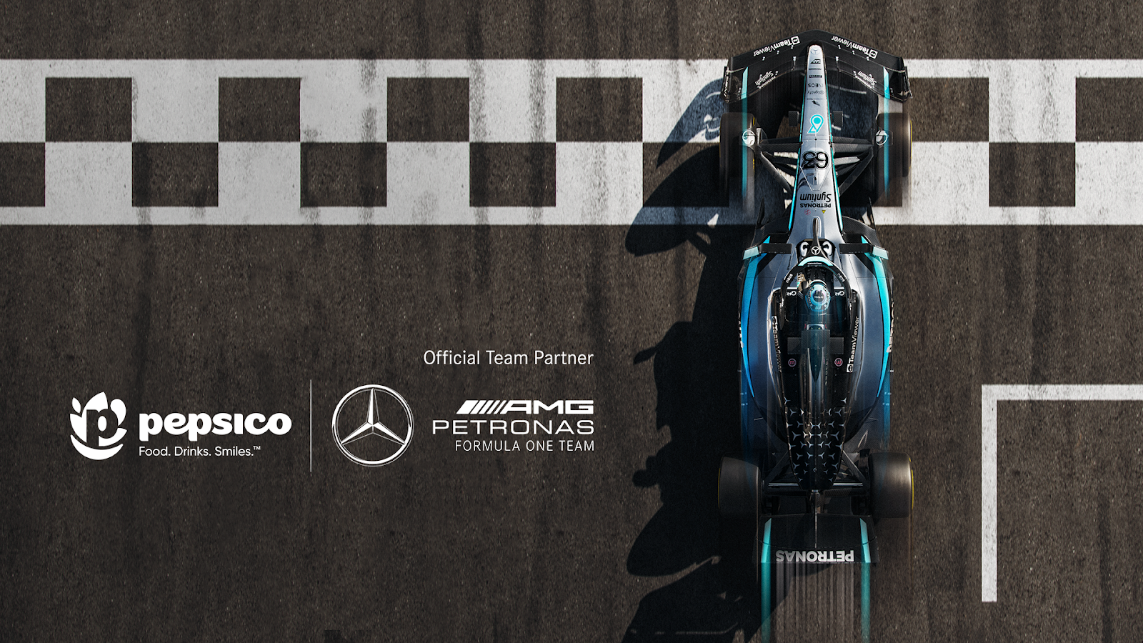 PepsiCo anuncia parceria global com a equipe Mercedes-AMG Petronas de Formula 1® para 2026